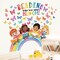 Reading Corner Rainbow Wall Decals Butterflies Kids Inspirational Quotes (Multi)